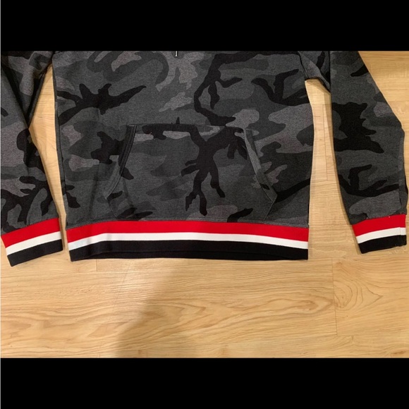 Polo Ralph Lauren Men’s P-Wing Stadium Camo Black Pullover Hoodie NWT Medium - Picture 3 of 5